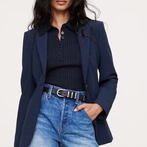 Banana republic women's navy blue blazer